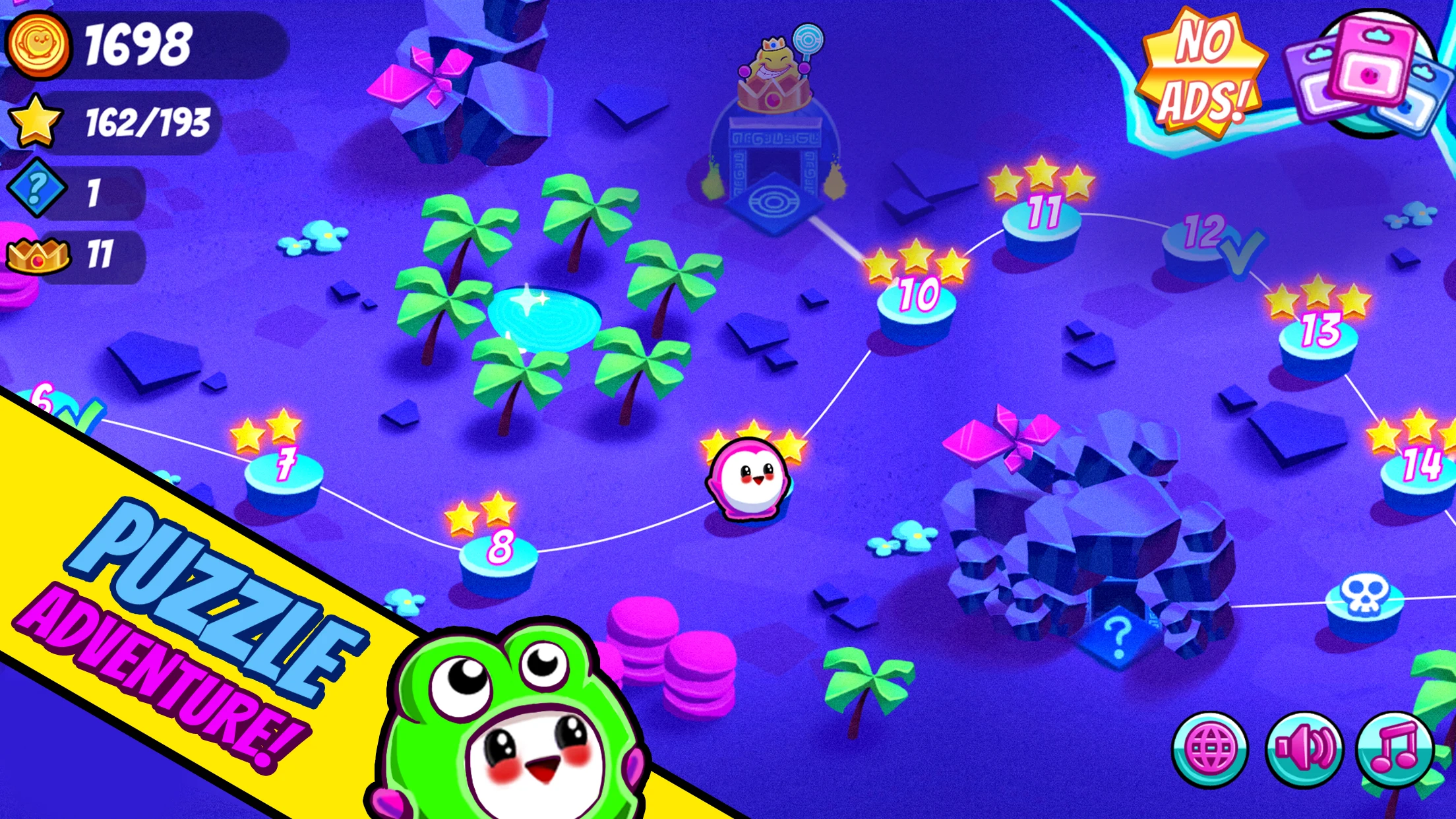 Bouncy Buddies: Physics Puzzle screenshot
