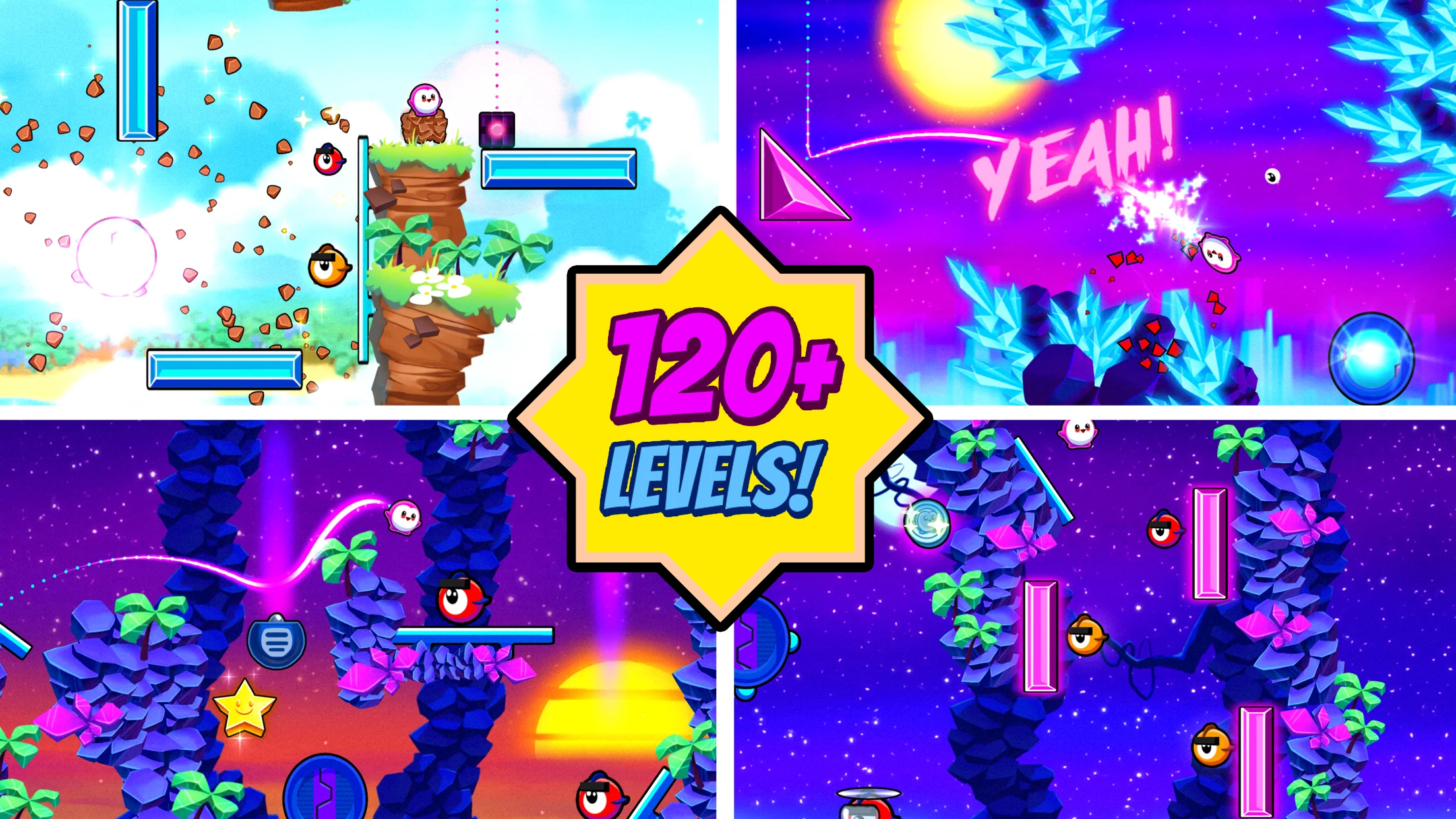Bouncy Buddies: Physics Puzzle screenshot