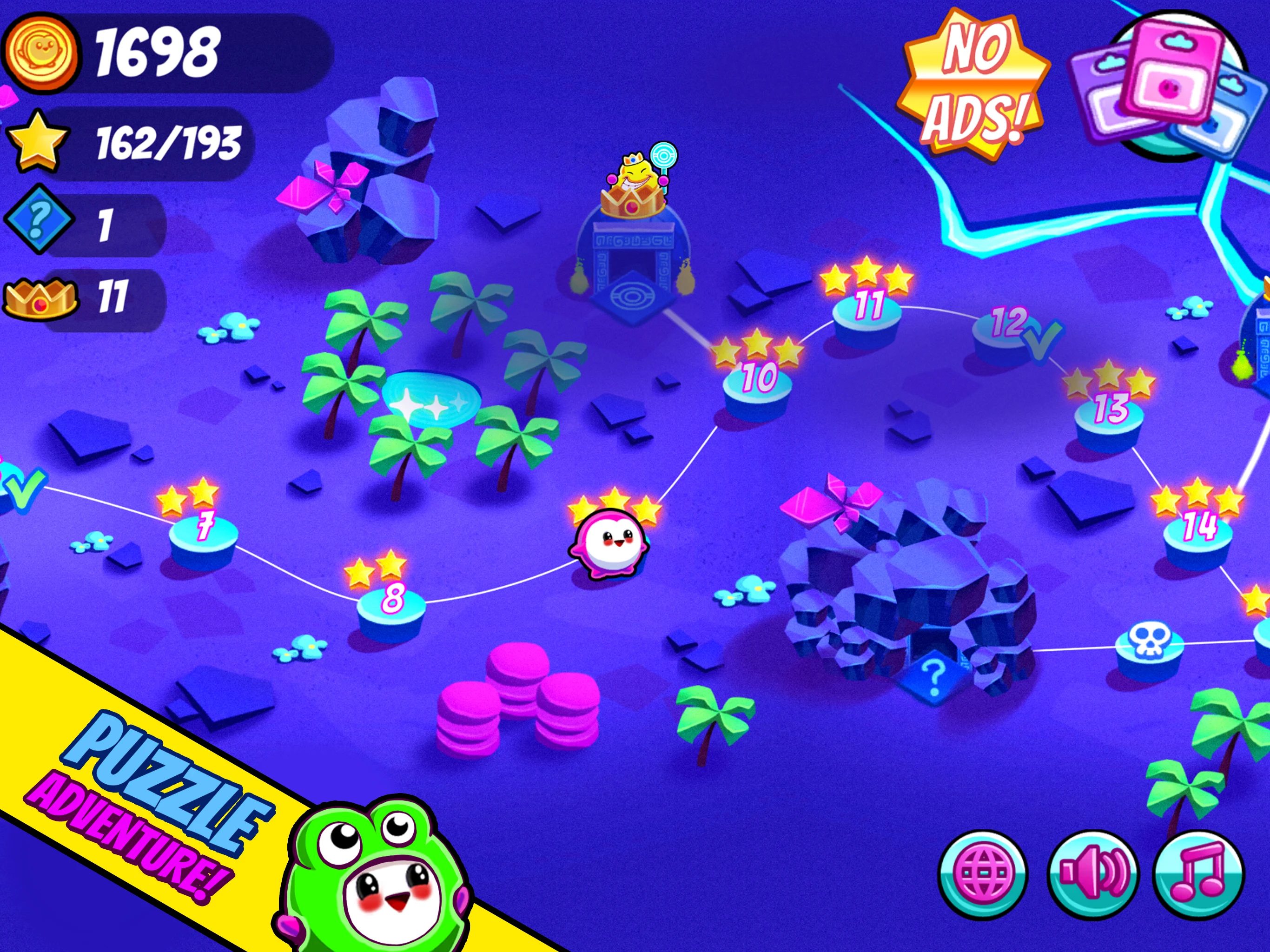Bouncy Buddies: Physics Puzzle screenshot