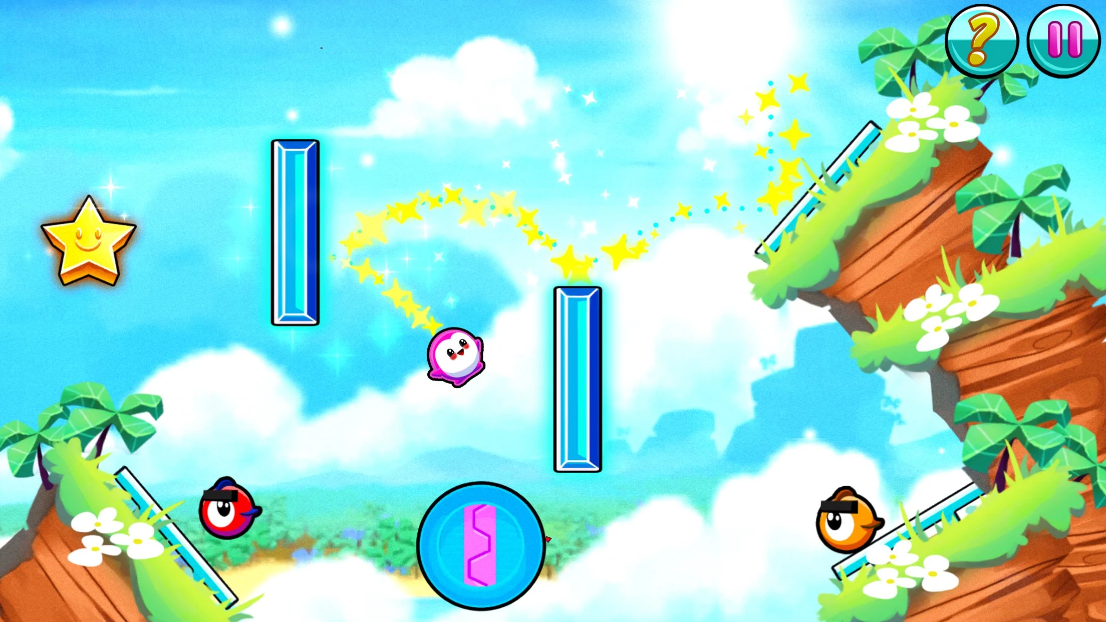 Bouncy Buddies: Physics Puzzle screenshot