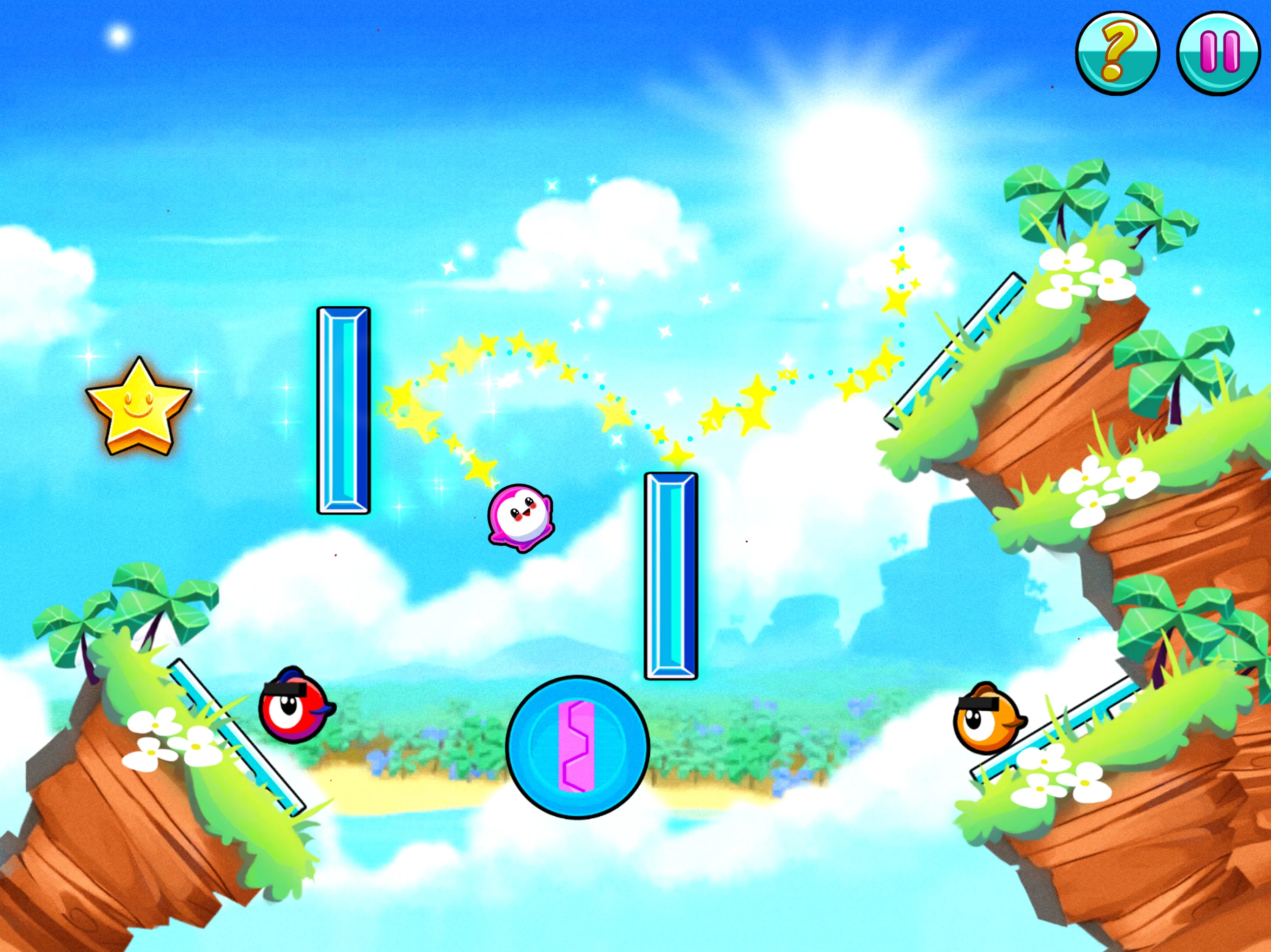 Bouncy Buddies: Physics Puzzle screenshot