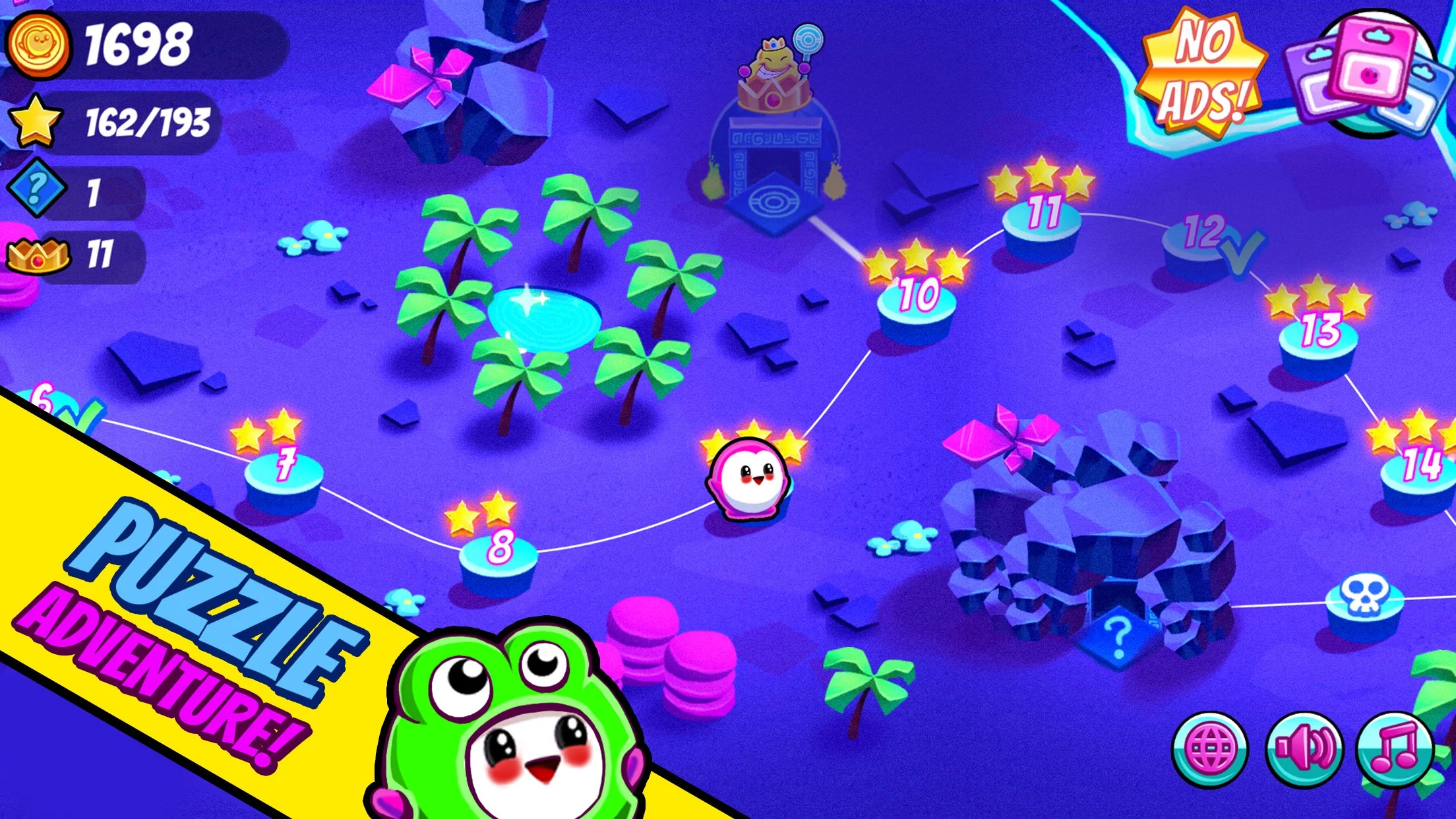 Bouncy Buddies: Physics Puzzle screenshot